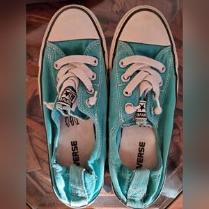 Chuck Taylor Shoreline Slip-On Converse Sneaker- Teal Blue Size 7.5